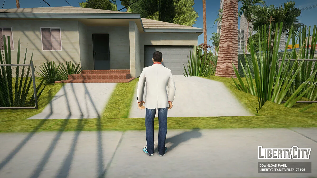 Wu Zi Mu em nova roupa / GTA San Andreas