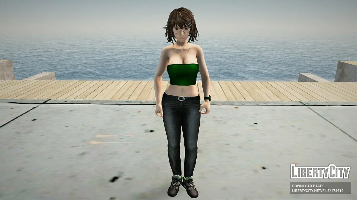 Цукуші у повсякденному одязі / GTA San Andreas