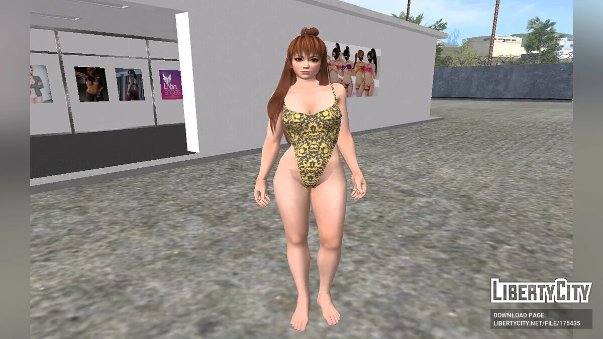 Kasumi - traje de banho Versace / GTA San Andreas