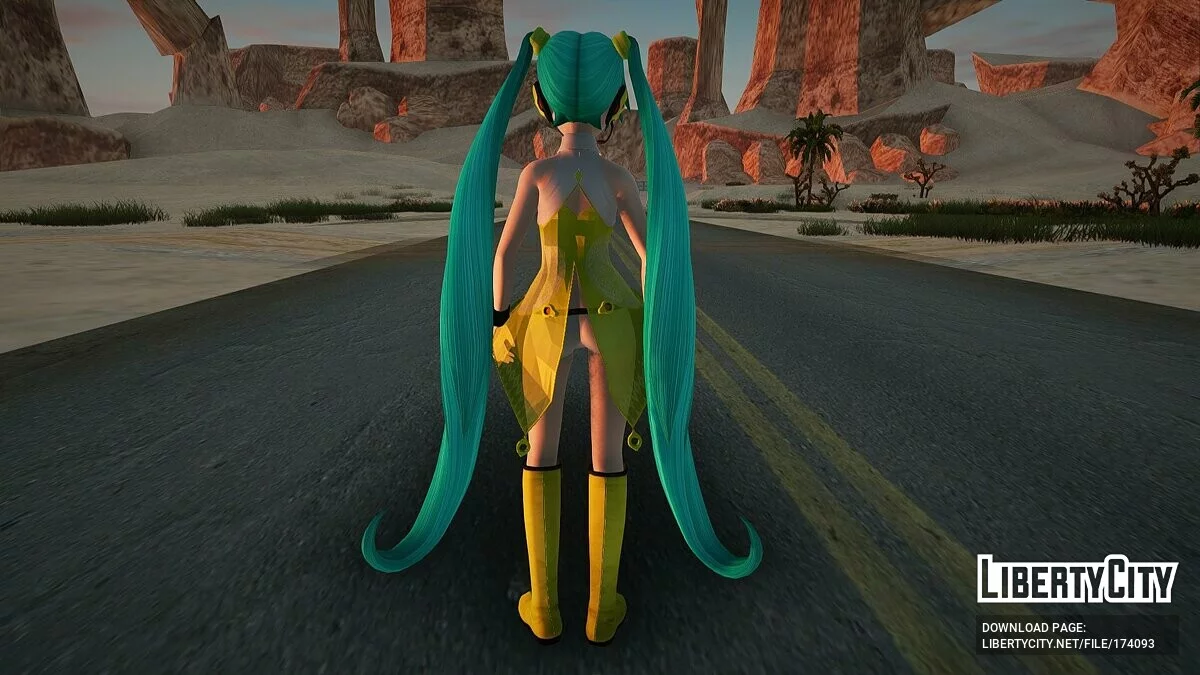 Хацуне Міку / GTA San Andreas