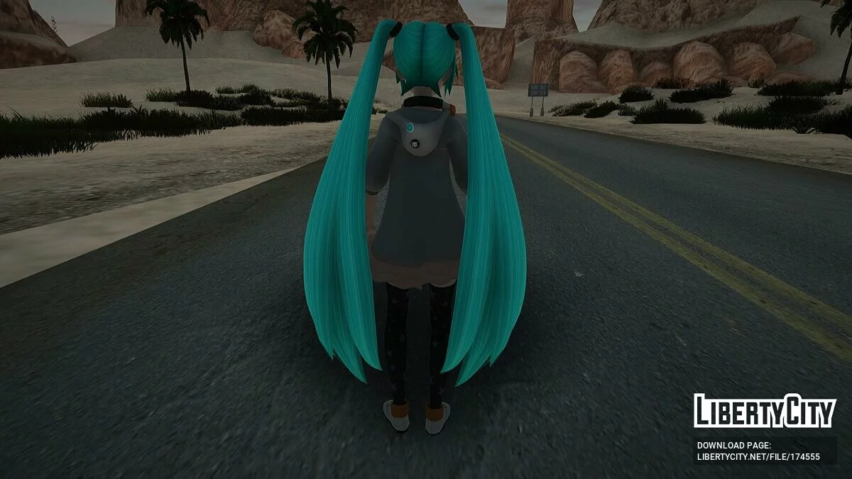 Hatsune Miku / GTA San Andreas