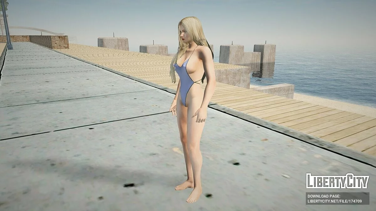 Хелена Дуглас у купальнику / GTA San Andreas
