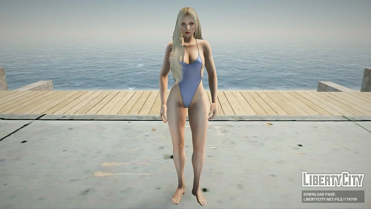 Хелена Дуглас у купальнику / GTA San Andreas