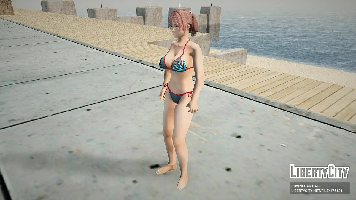Honoka en bikini / GTA San Andreas