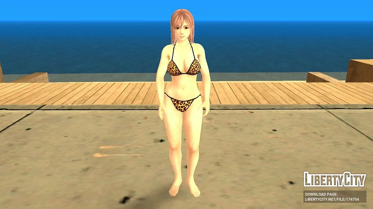 Хонока в купальнику / GTA San Andreas