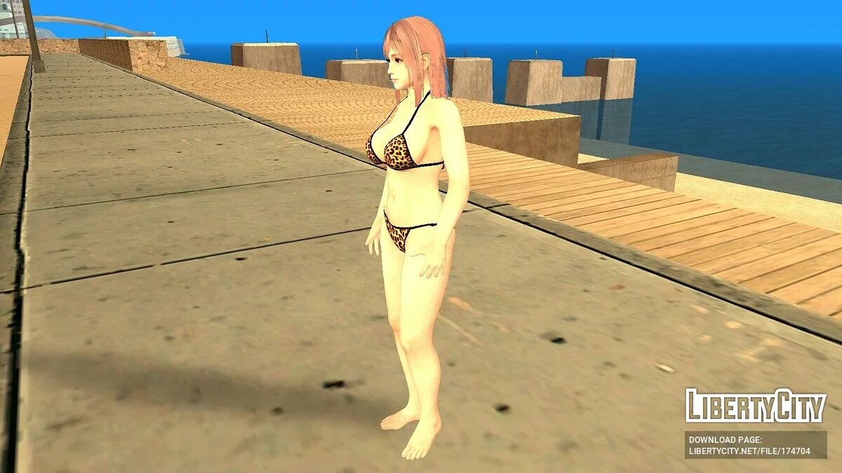Хонока в купальнику / GTA San Andreas
