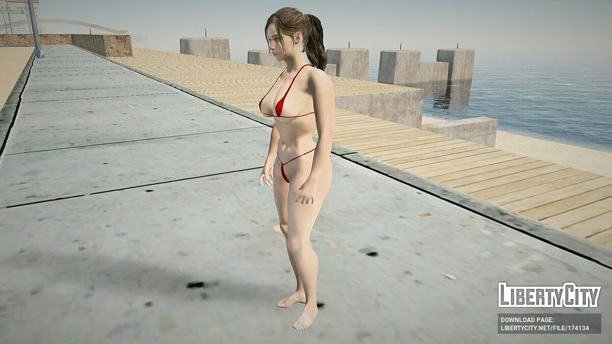 Клэр Редфілд у бікіні / GTA San Andreas