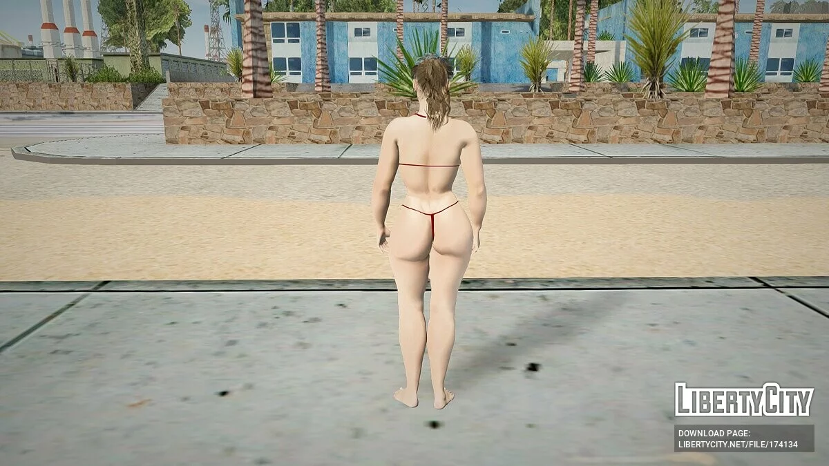 Клэр Редфілд у бікіні / GTA San Andreas