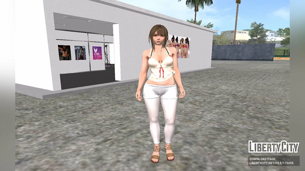 Misaki con ropa casual / GTA San Andreas