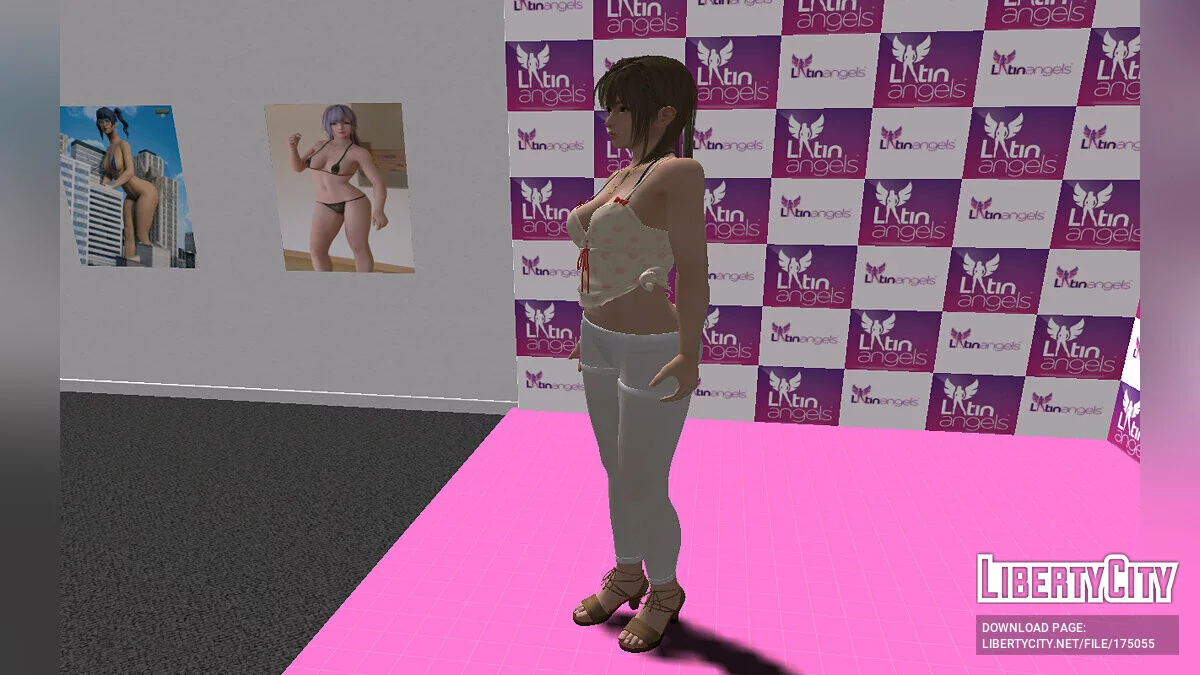 Misaki con ropa casual / GTA San Andreas