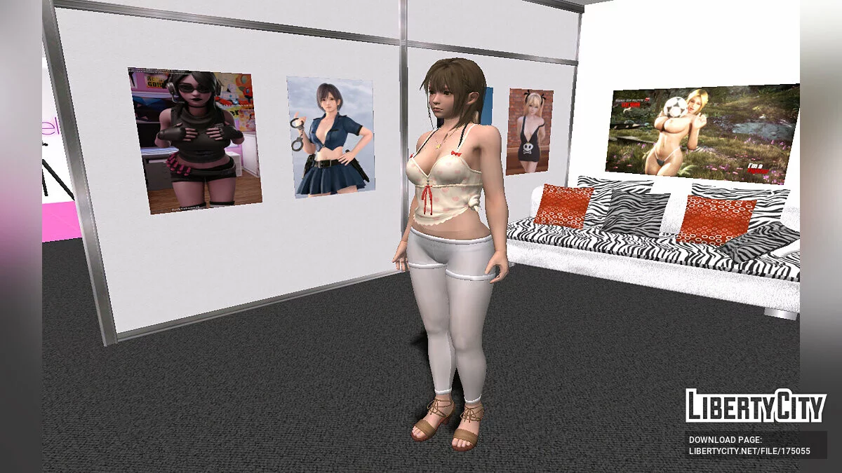 Misaki con ropa casual / GTA San Andreas