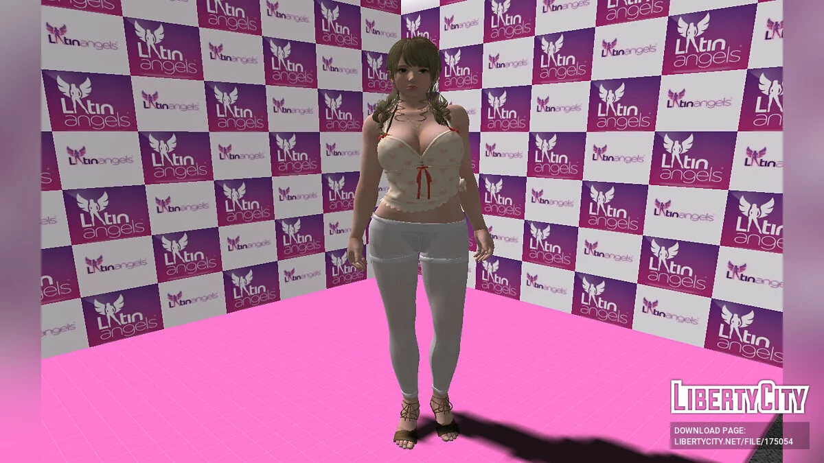 Mónica con ropa casual / GTA San Andreas