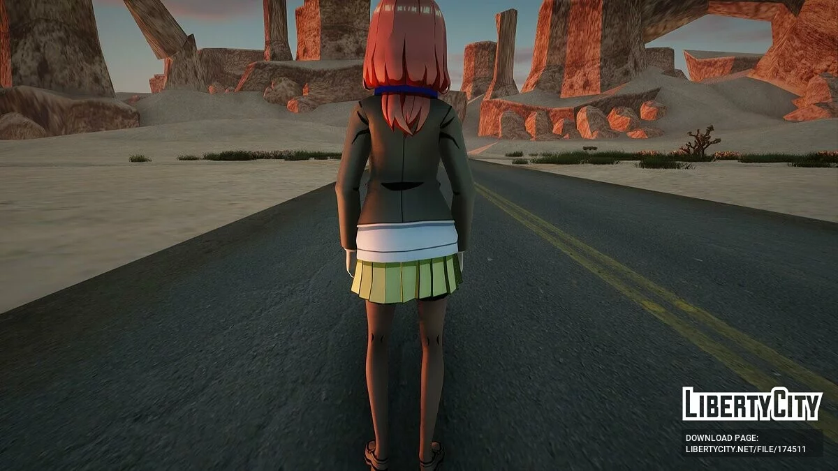 Nakano Miku / GTA San Andreas