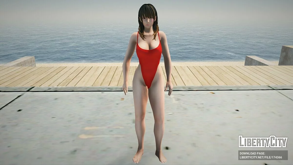 Nanami in bodysuit / GTA San Andreas
