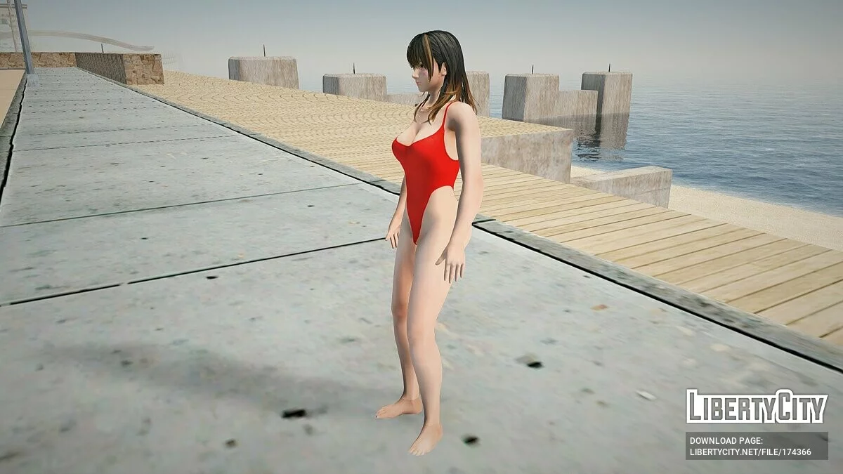 Nanami in bodysuit / GTA San Andreas