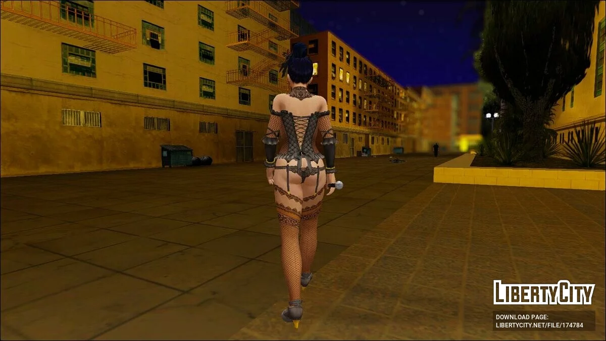 Ниотенгу - королева Бурлеска / GTA San Andreas