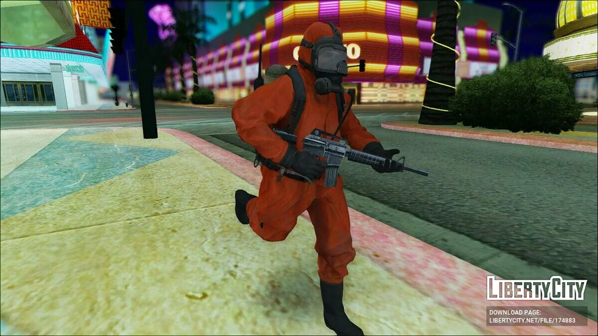 Привид Хазмат / GTA San Andreas