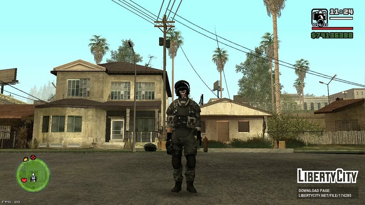 SOBR Russo / GTA San Andreas