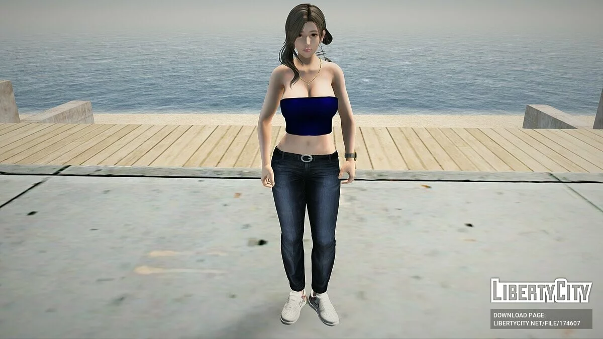 Sayuri dalam Pakaian Sehari-hari / GTA San Andreas