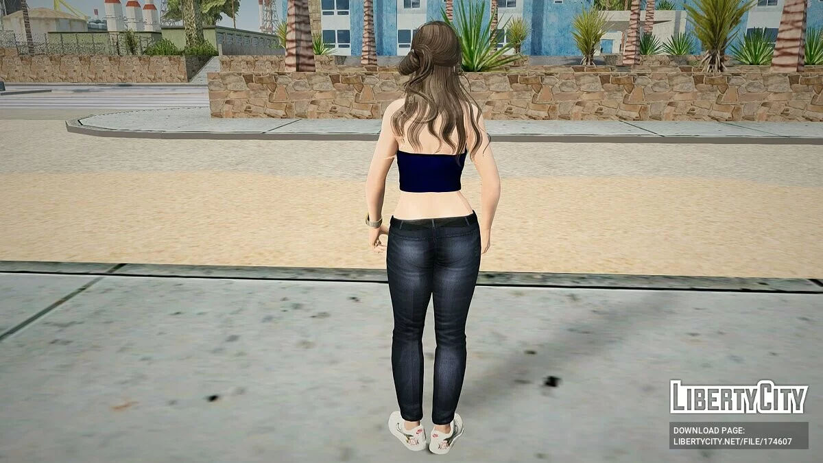 Sayuri dalam Pakaian Sehari-hari / GTA San Andreas