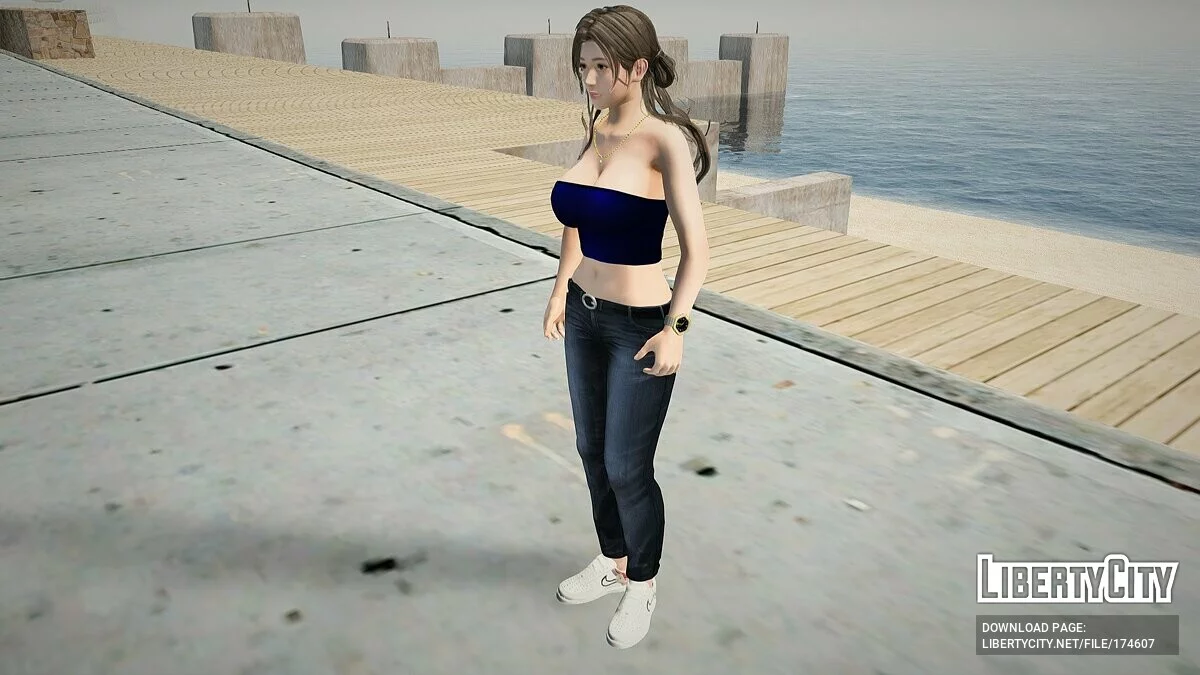 Sayuri dalam Pakaian Sehari-hari / GTA San Andreas