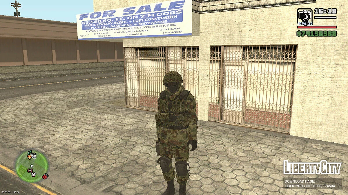 Serbian Army / GTA San Andreas