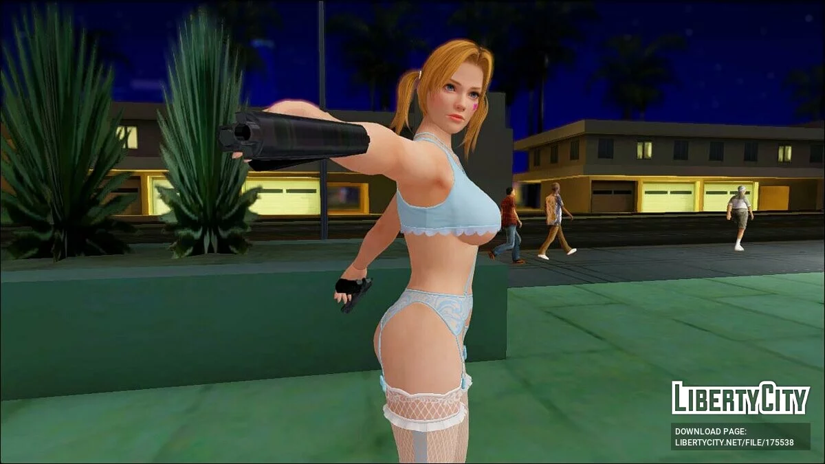 Tina in Unterwäsche / GTA San Andreas