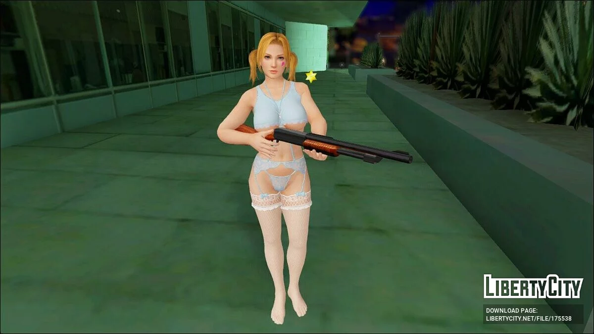 Tina in Unterwäsche / GTA San Andreas