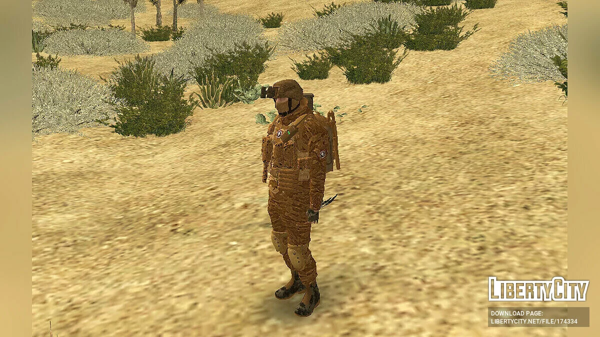 Wagner Group - Desert Uniform / GTA San Andreas