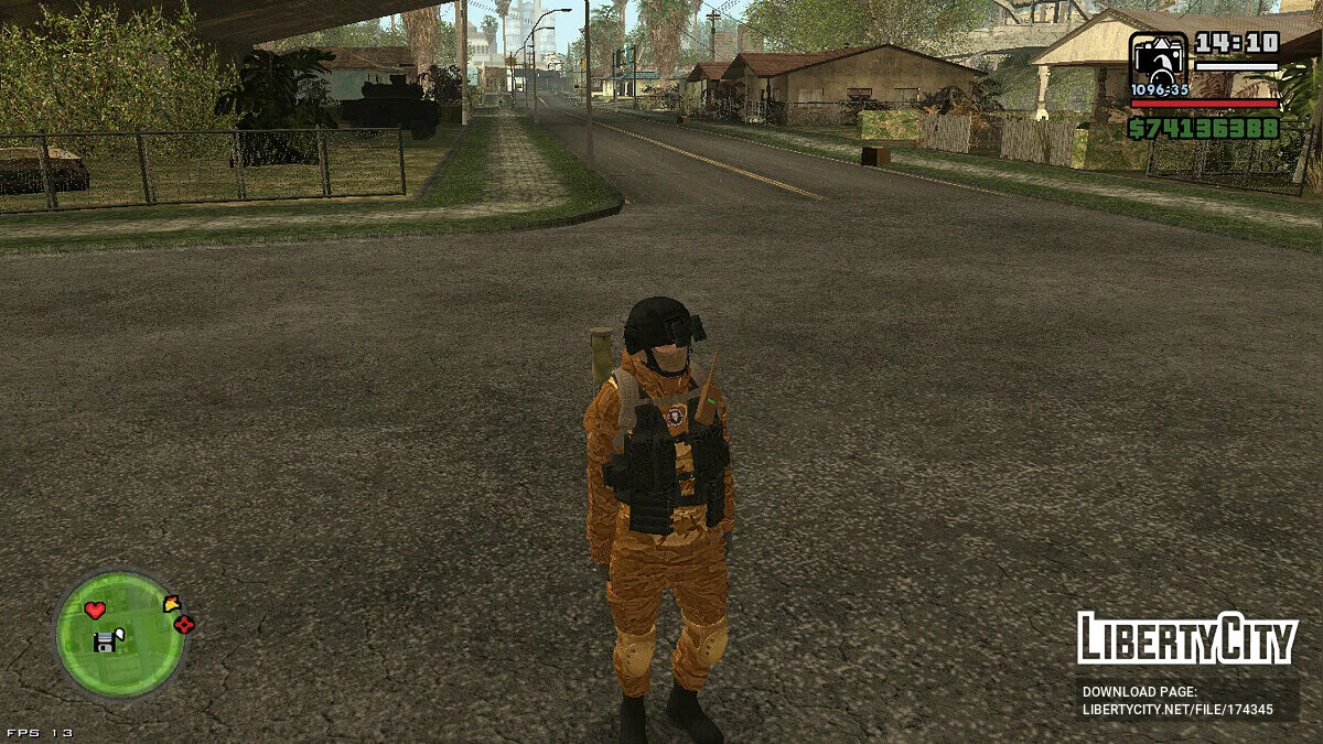Uniforme Wagner / GTA San Andreas