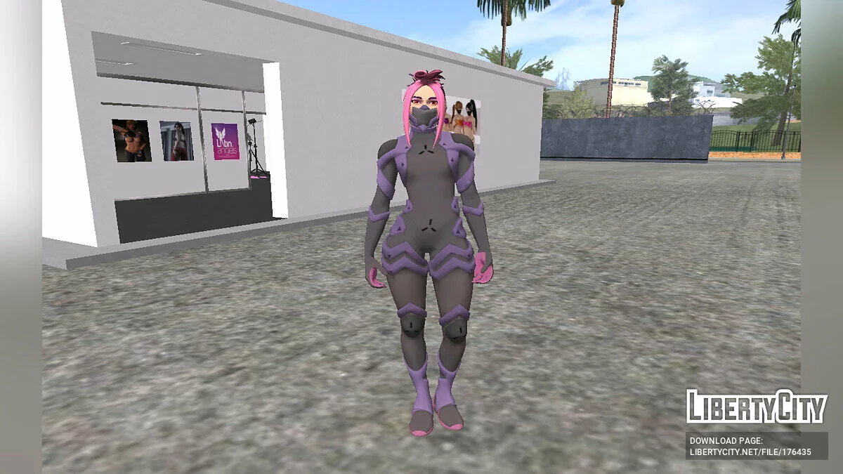 Adira de Fortnite / GTA San Andreas