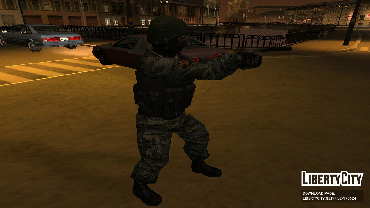 Боєць спецназу «Альфа» / GTA San Andreas