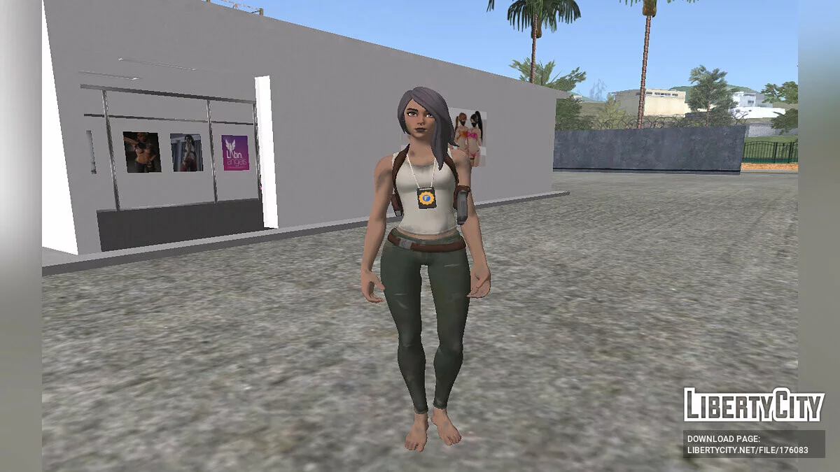 Flatfoot de Fortnite / GTA San Andreas