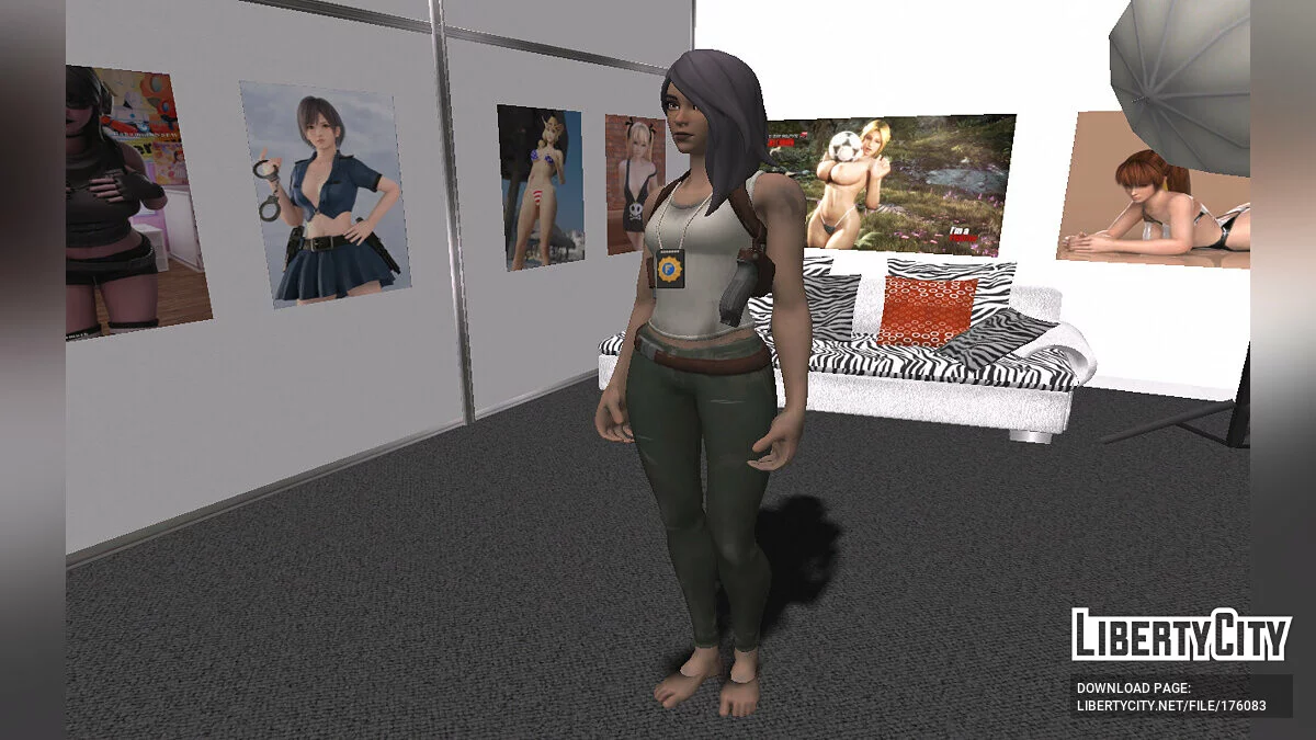 Flatfoot de Fortnite / GTA San Andreas