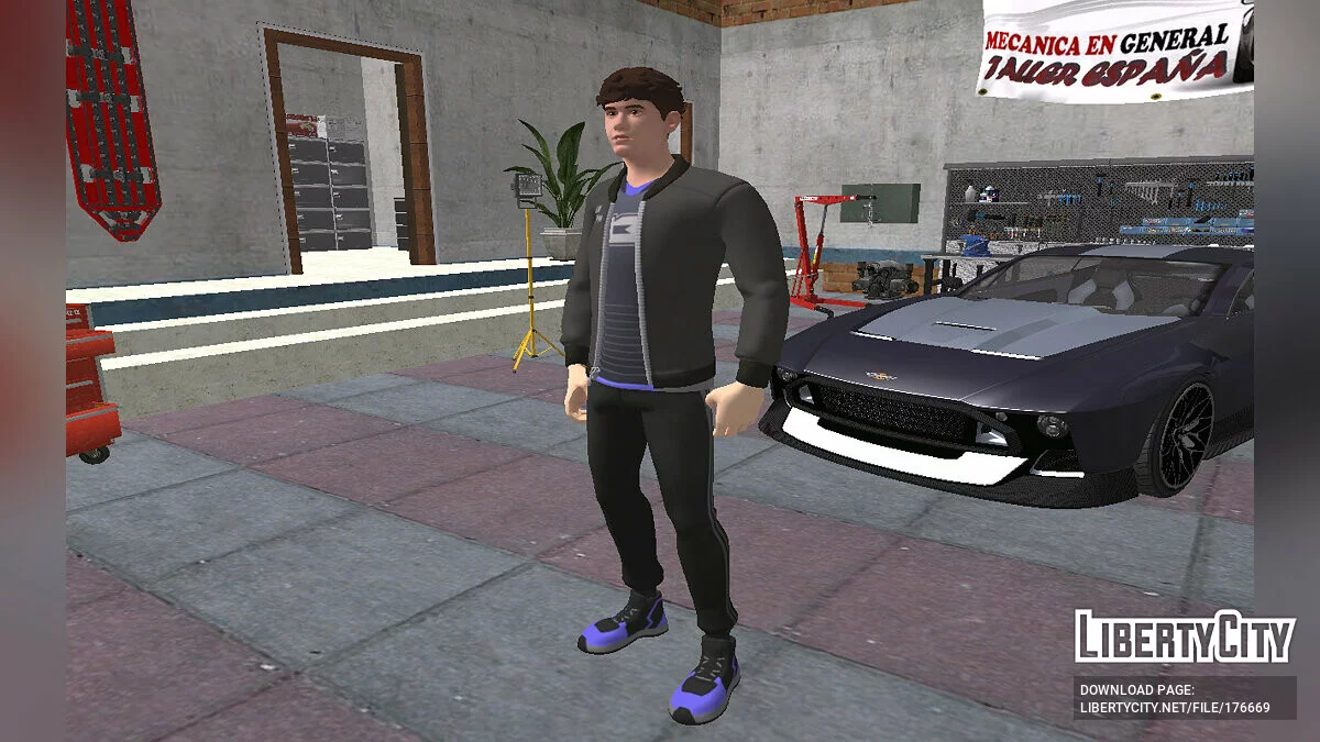 Bugha de Fortnite / GTA San Andreas