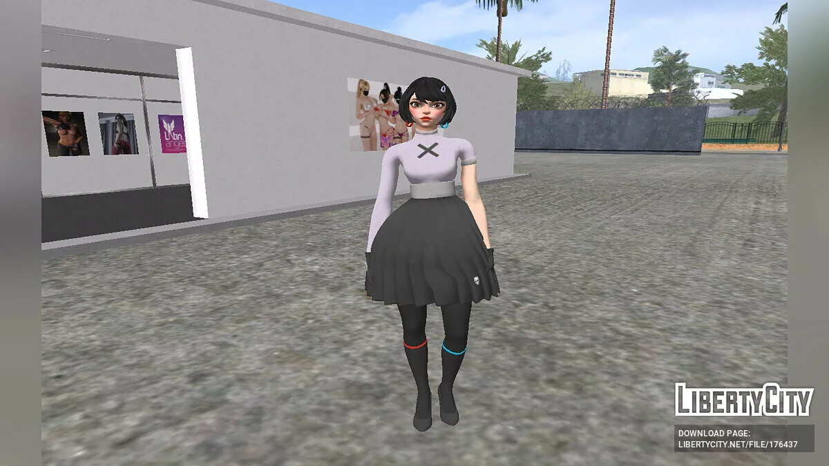 Evie de Fortnite / GTA San Andreas
