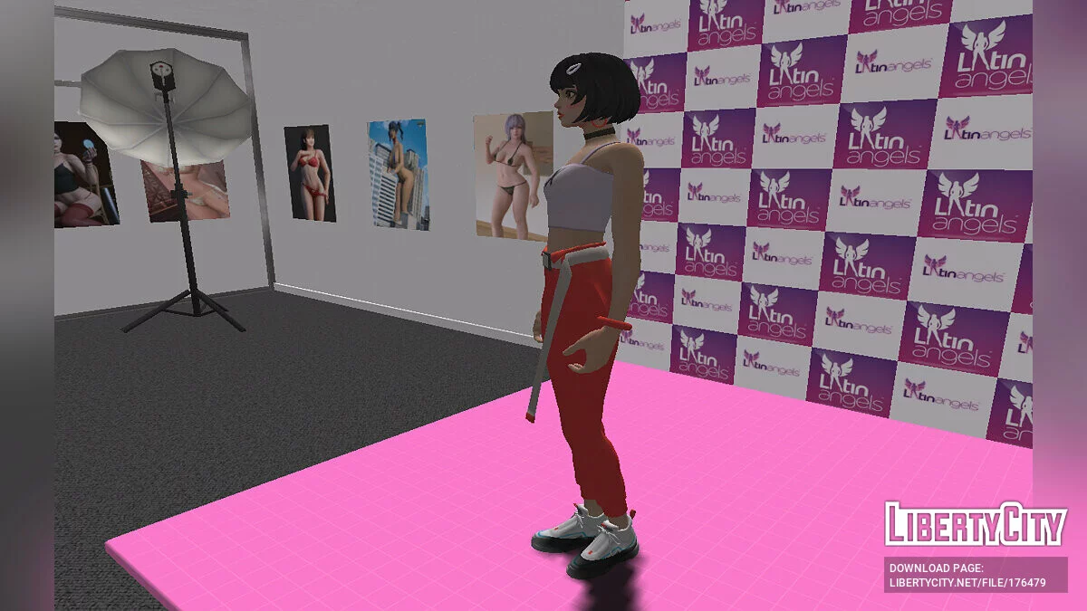 Evie Summer aus Fortnite / GTA San Andreas