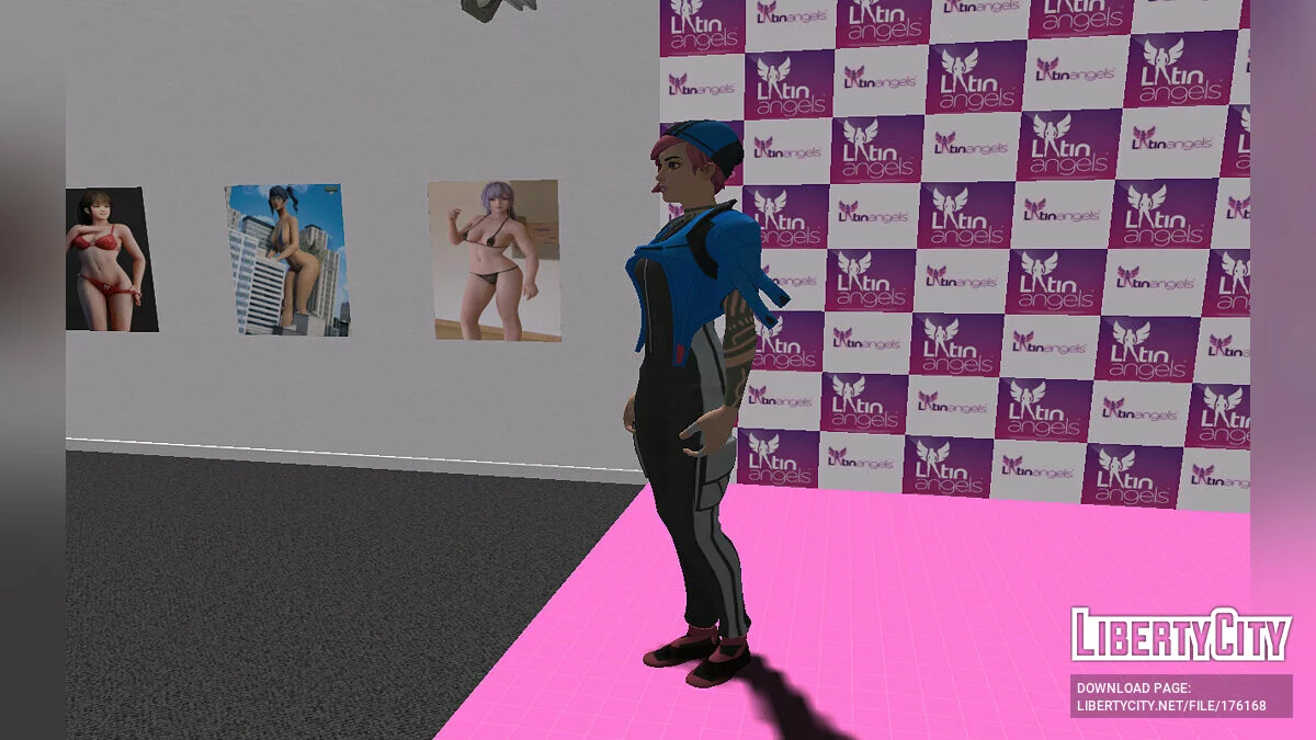 Fuchsia von Fortnite / GTA San Andreas
