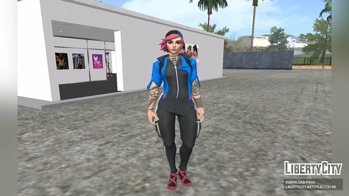 Fuchsia von Fortnite / GTA San Andreas