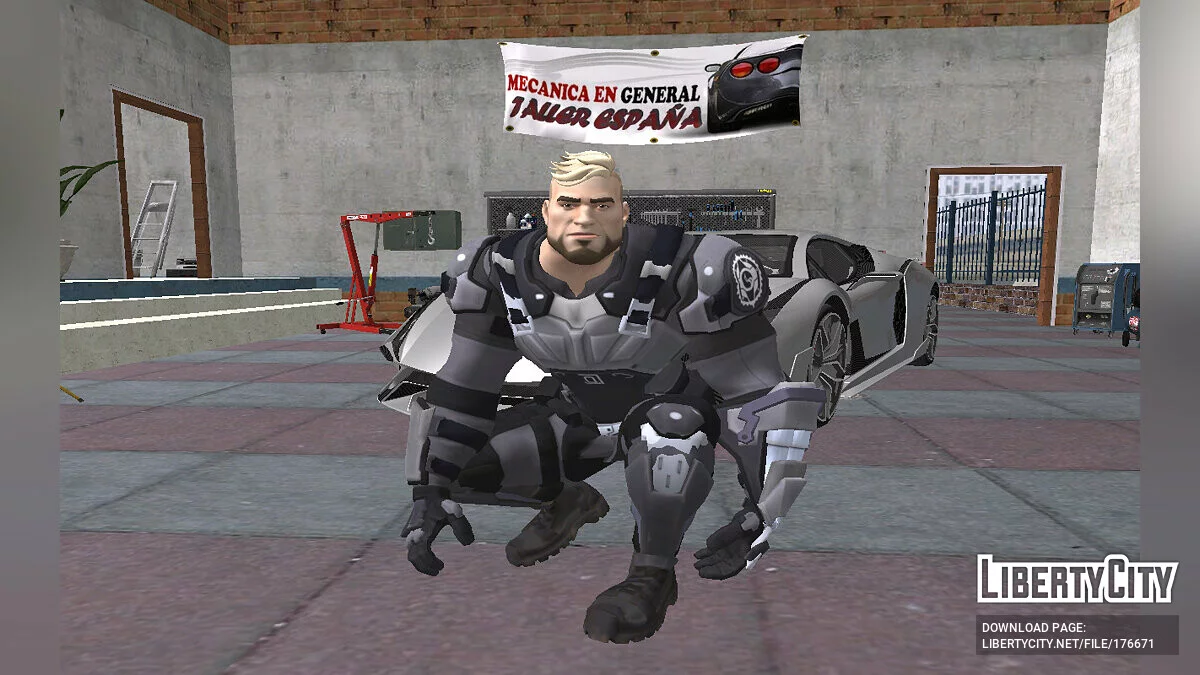 Gunnar de Fortnite / GTA San Andreas