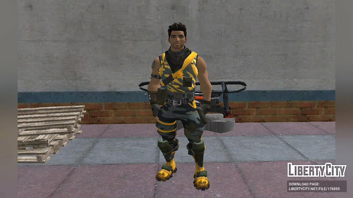 Krait furieux de Fortnite / GTA San Andreas