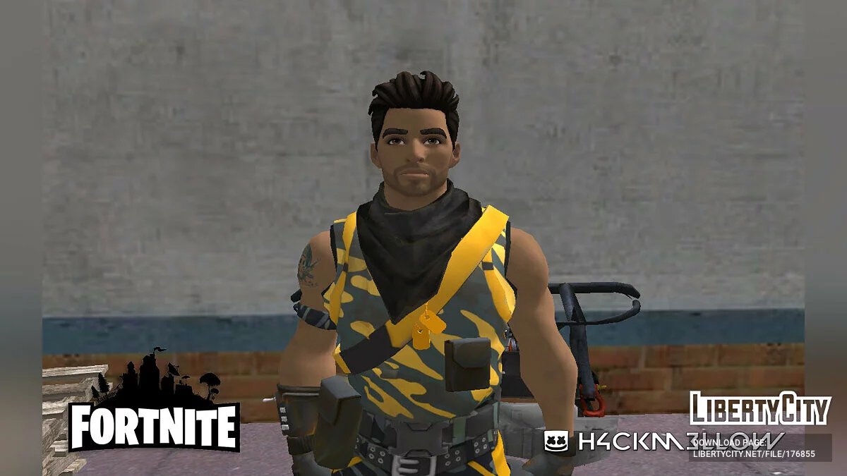 Krait furieux de Fortnite / GTA San Andreas