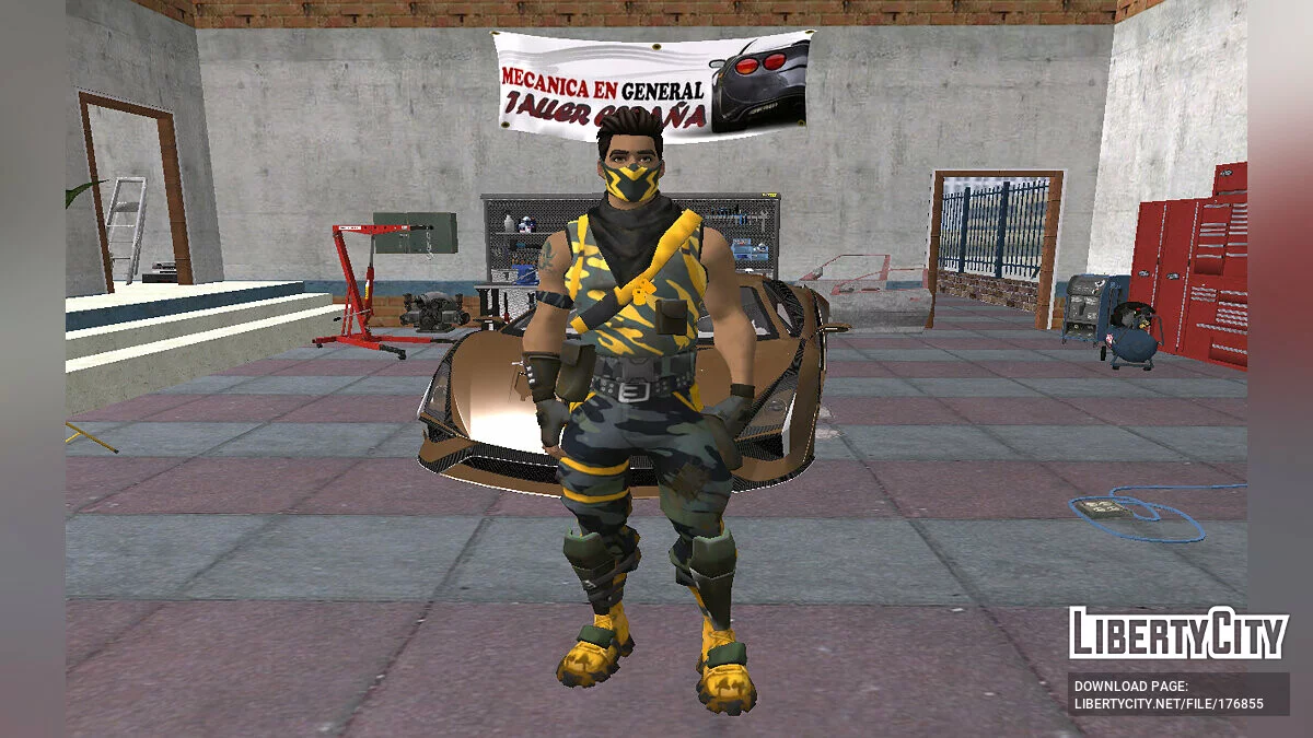 Krait furieux de Fortnite / GTA San Andreas