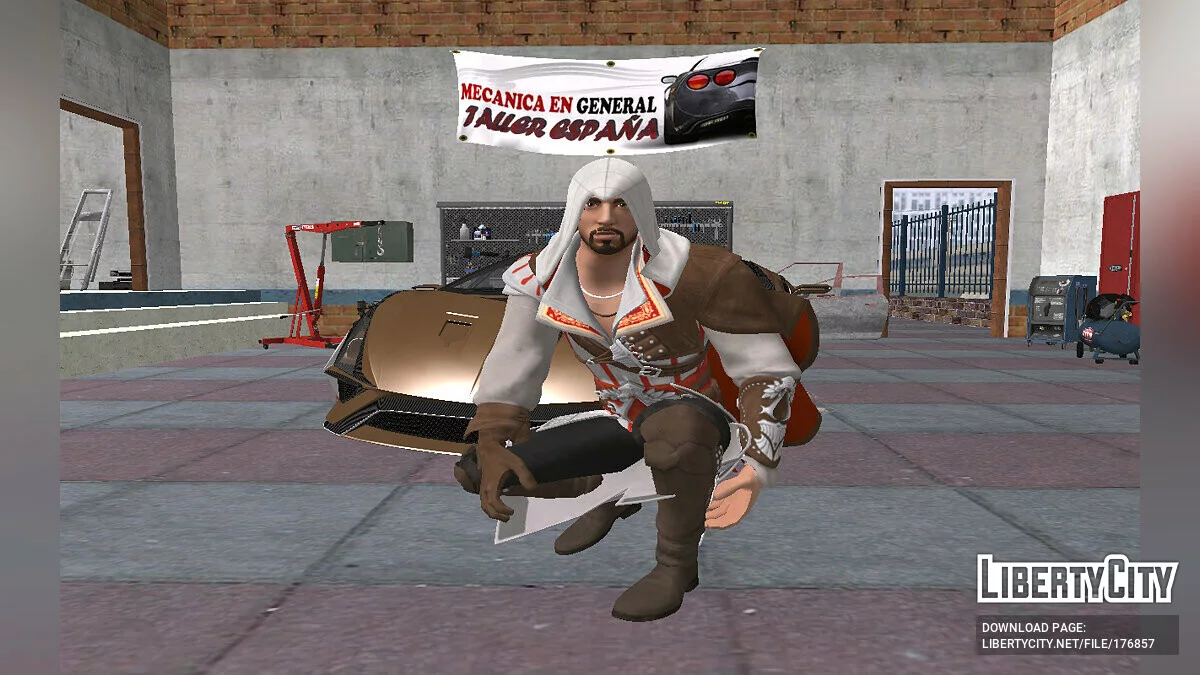 Ezio Auditore de Fortnite / GTA San Andreas