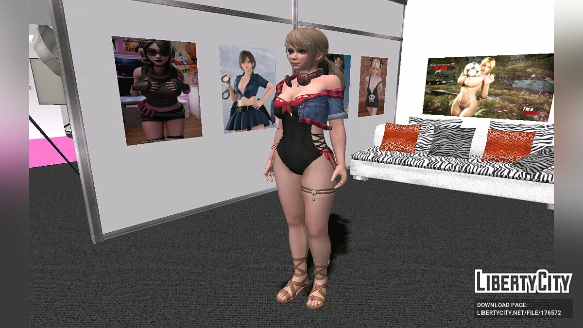 Amy - Traje de moda / GTA San Andreas