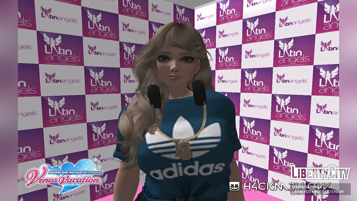 Amy - atuendo Adidas y pantalones cortos / GTA San Andreas