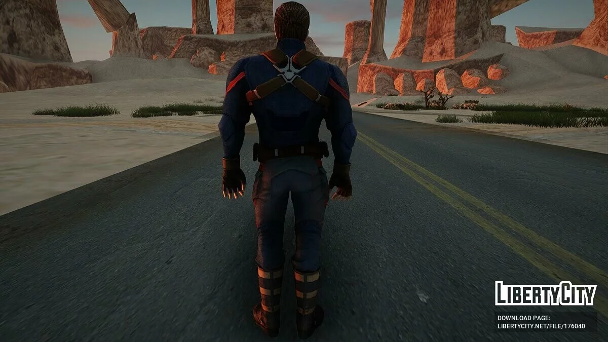 Капитан Америка / GTA San Andreas