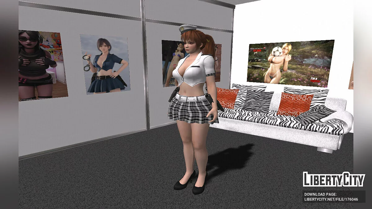 Kasumi - Sexy Cop / GTA San Andreas