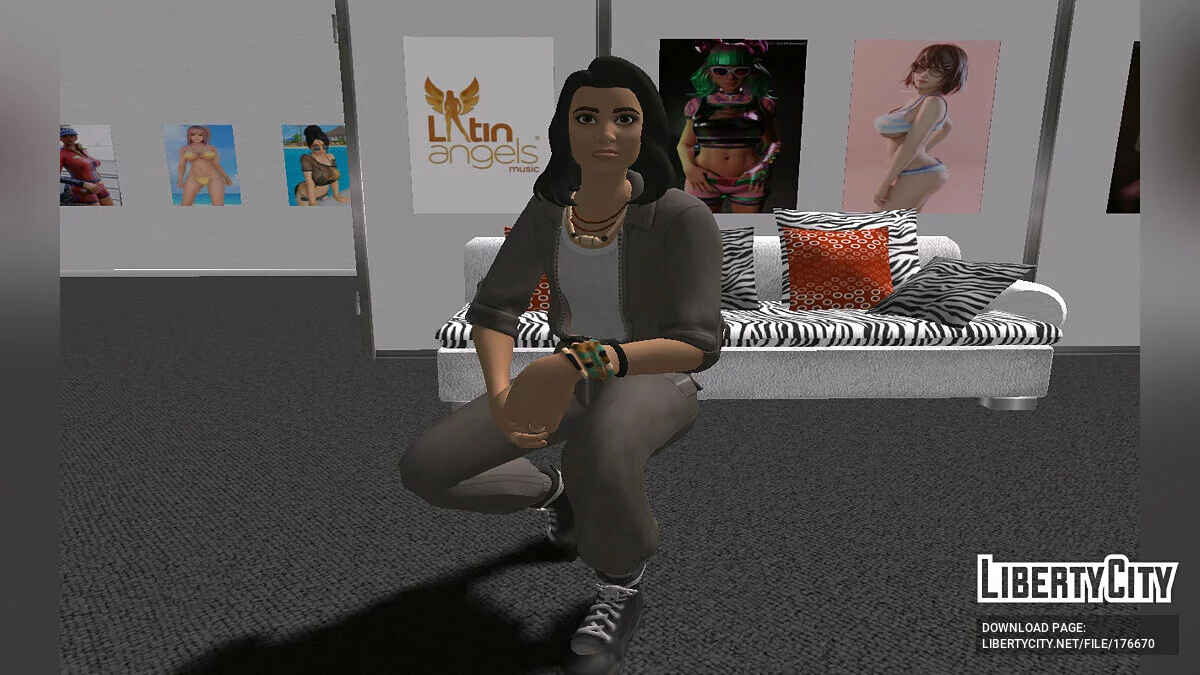 Chloe Frazer de Fortnite / GTA San Andreas