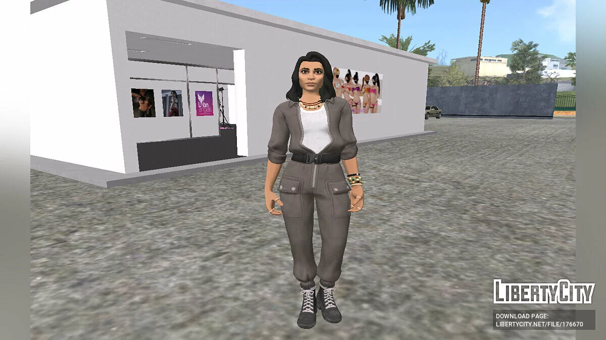 Chloe Frazer de Fortnite / GTA San Andreas